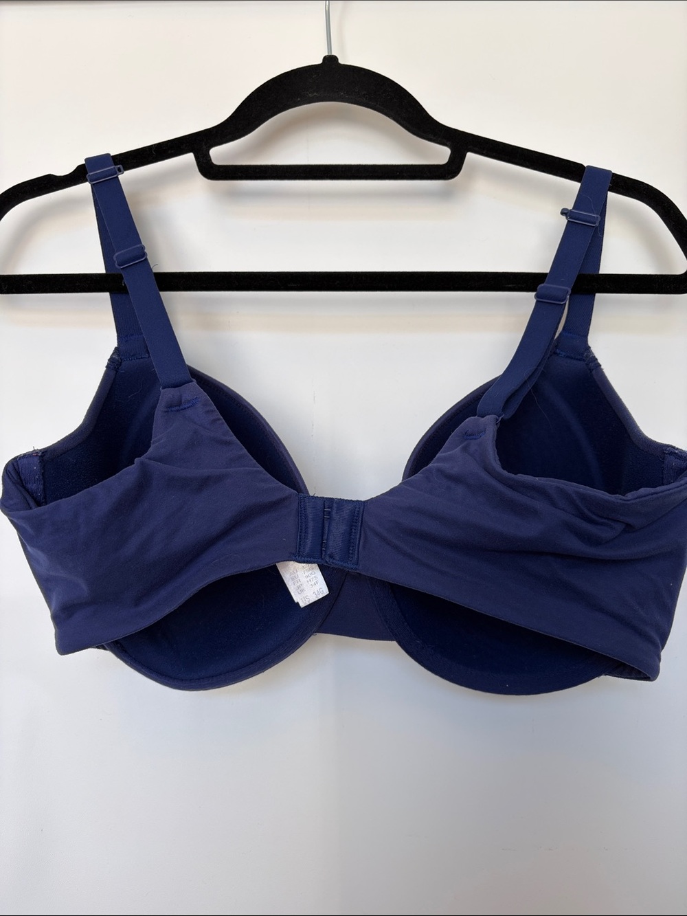 Wacoal Perfect Primer Underwire T-Shirt Bra Skipper Navy Blue 34G - Picture 5 of 9